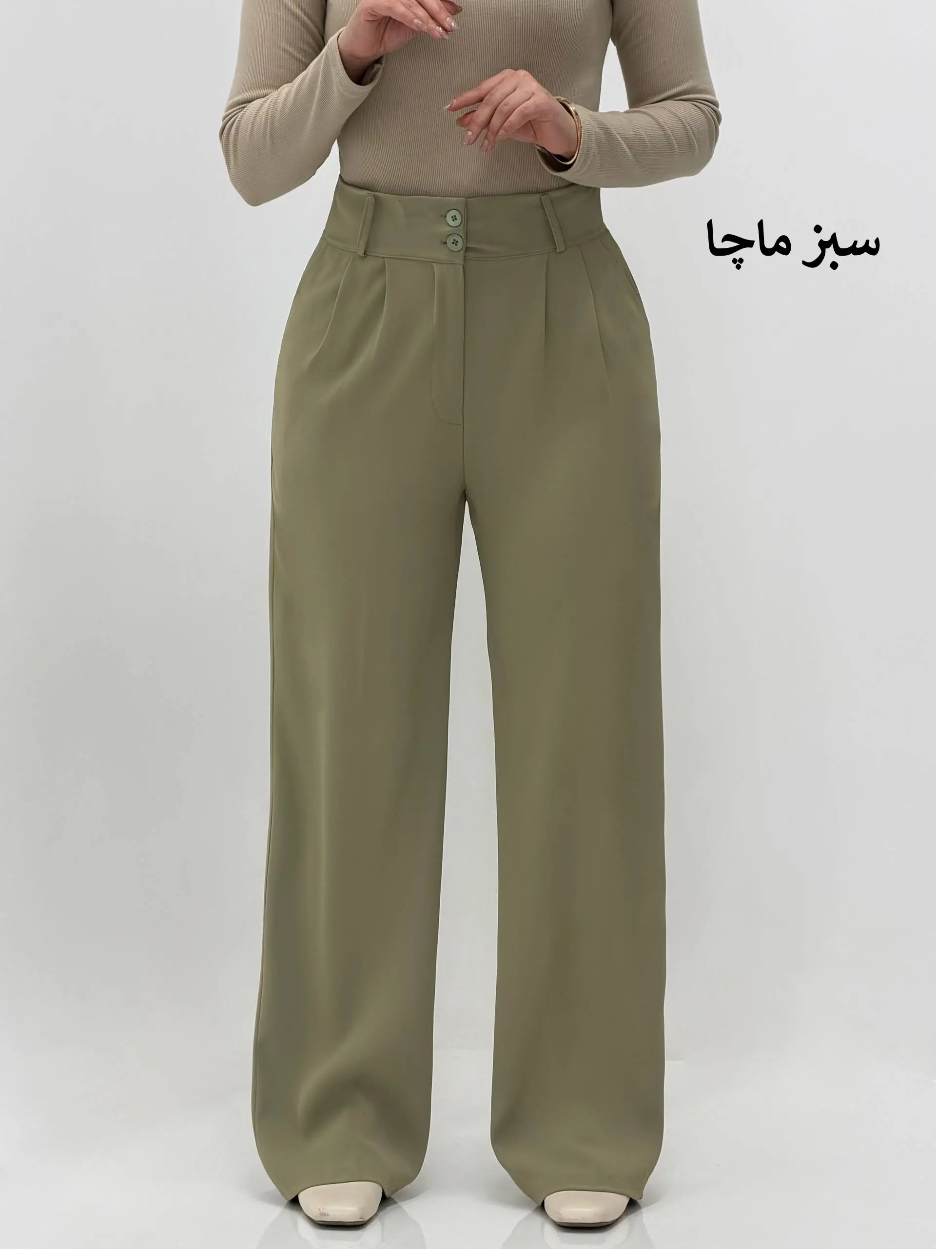 3816-شلوار کرپ واید کد 330